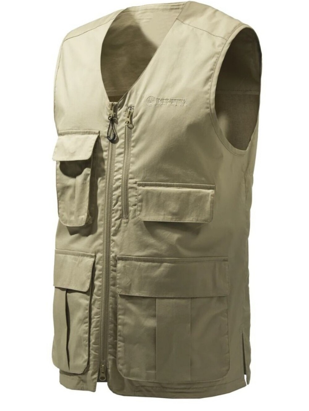Beretta Italian Men's Hybrid Jungle Vest XL Khaki Hunting Utility Safari Vest